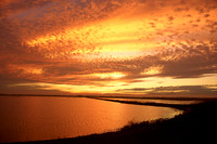 L1002569 Sunset on the Pacific Flyway