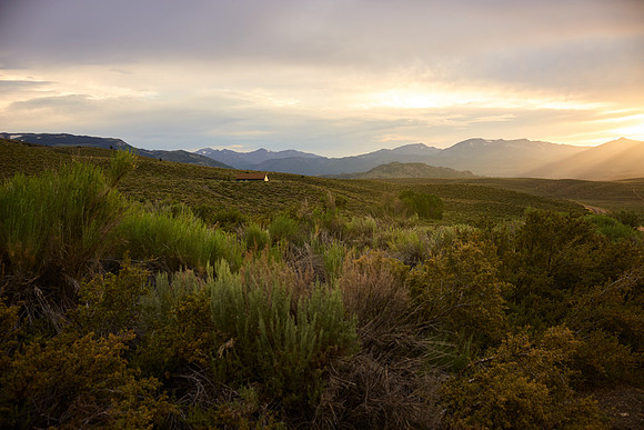 L1002952 California Mountain Sunset